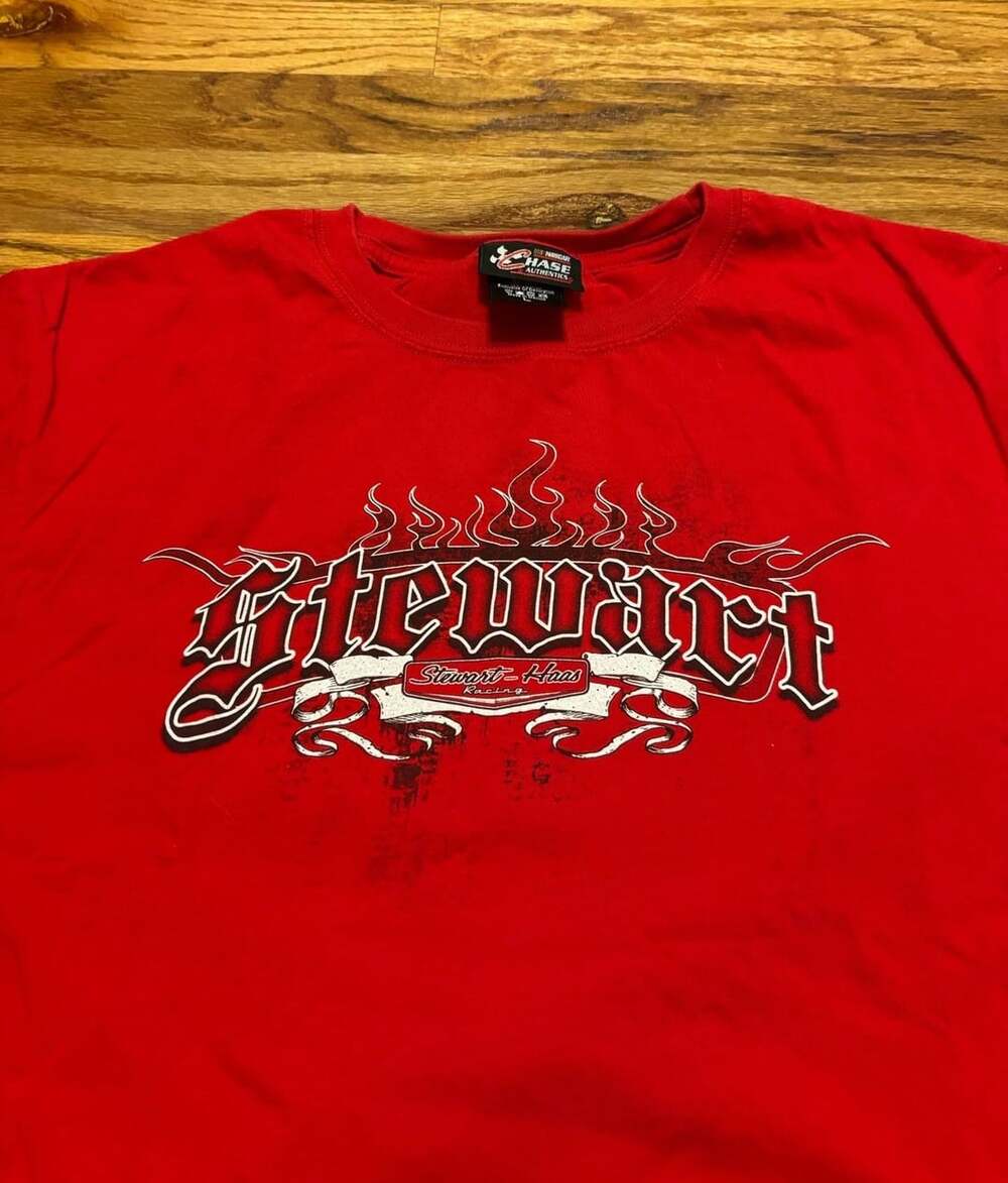 Chase Authentics Tony Stewart NASCAR T-Shirt Red